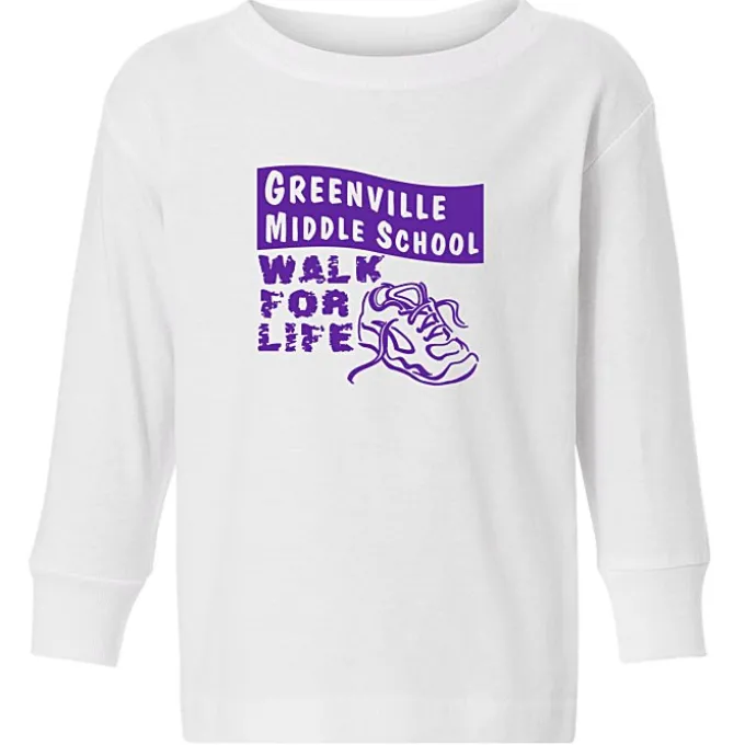 Rabbit Skins Fine Jersey Long Sleeve T-Shirt - Toddler