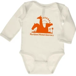 Rabbit Skins Infant Fine Jersey Long Sleeve Onesie