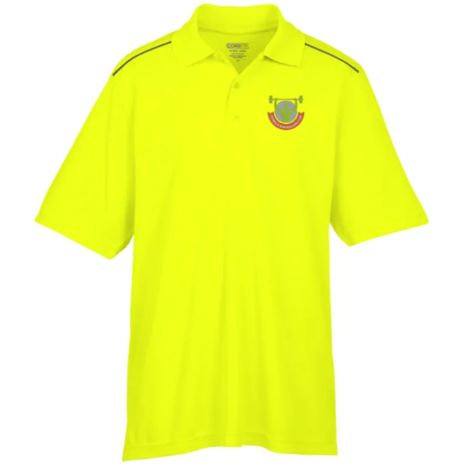 Radiant Reflective Accent Performance Polo - Men's