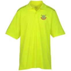 Radiant Reflective Accent Performance Polo - Men's
