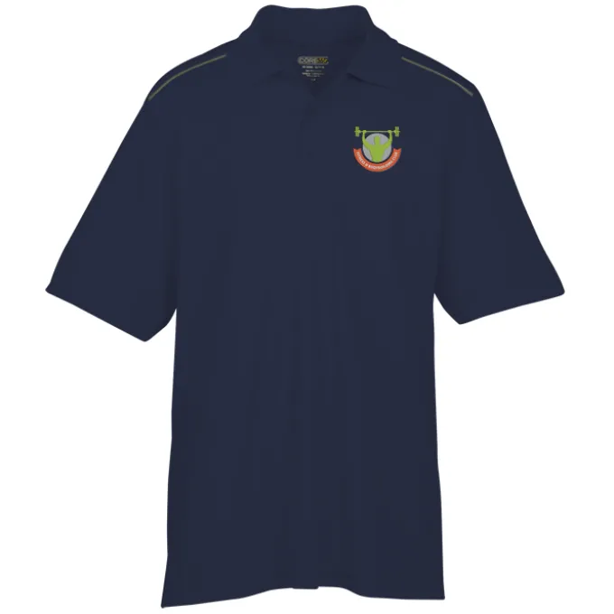 Radiant Reflective Accent Performance Polo - Men's