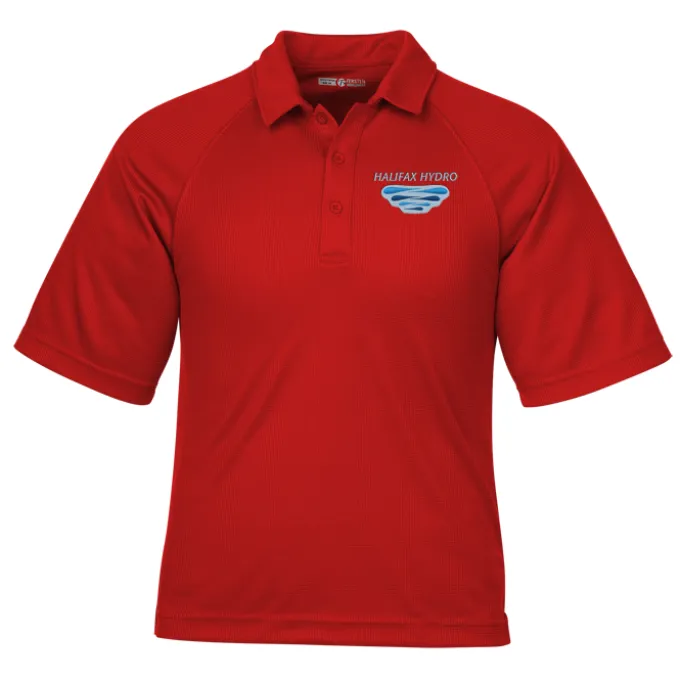 Raglan Sleeve Performance Polo - Men's