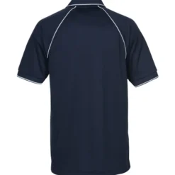 Raglan Sleeve Polo with Piping - Men's