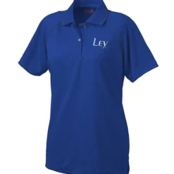 Raglan Sleeve Polo with Piping - Ladies'