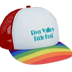 Rainbow Bill Trucker Cap