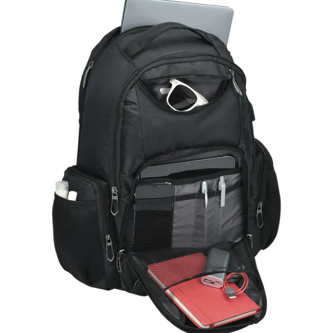 Rainier 17-inch Laptop Backpack - Embroidered