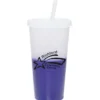Rave Mood Tumbler with Lid and Straw - 26 oz