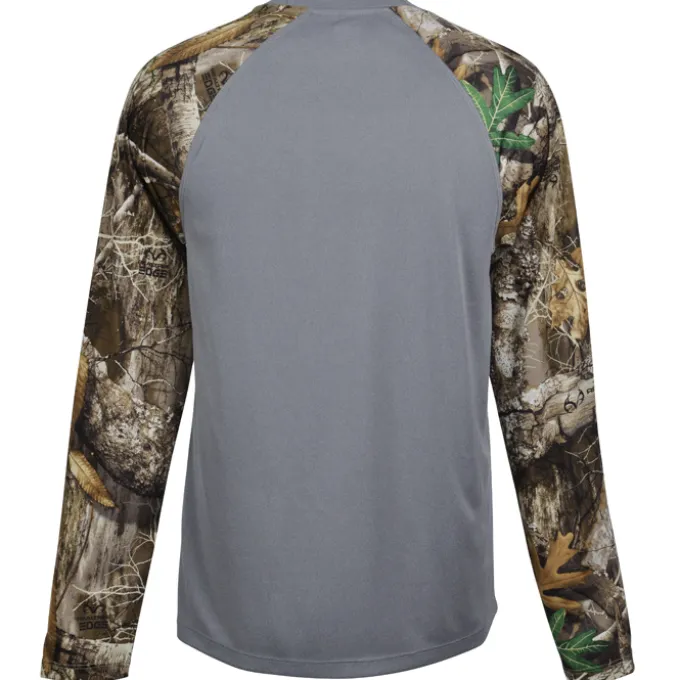 Realtree Colorblock Performance Long Sleeve T-Shirt