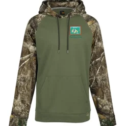 Realtree Performance Colorblock Pullover Hoodie