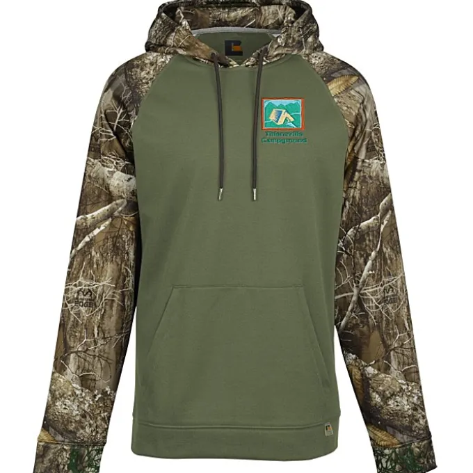 Realtree Performance Colorblock Pullover Hoodie