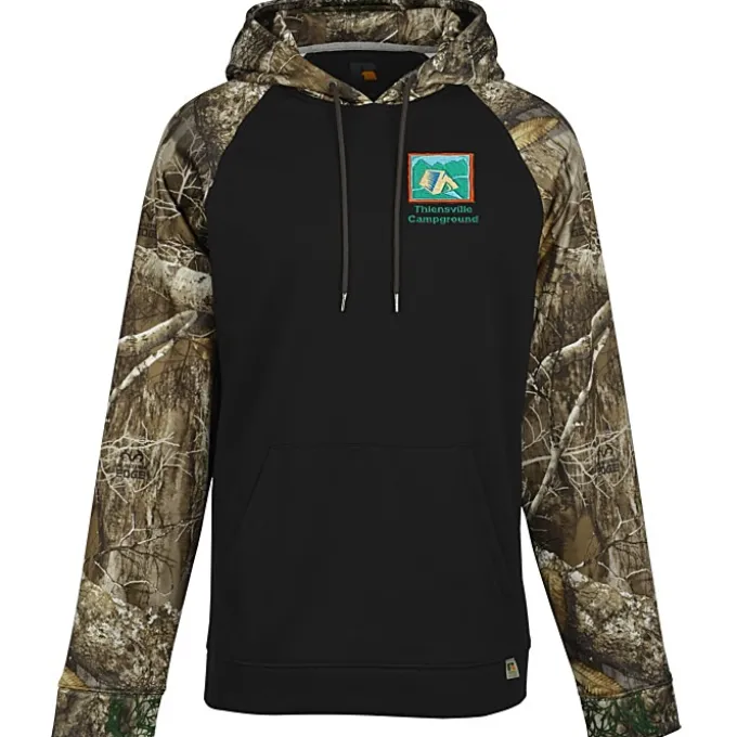 Realtree Performance Colorblock Pullover Hoodie