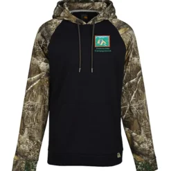 Realtree Performance Colorblock Pullover Hoodie