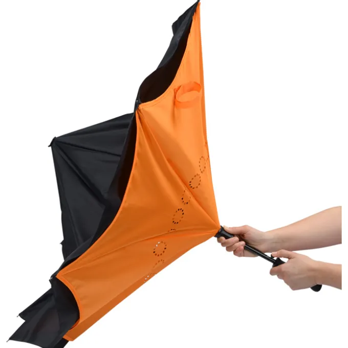 Rebel Straight Handle Umbrella - 48-inch Arc