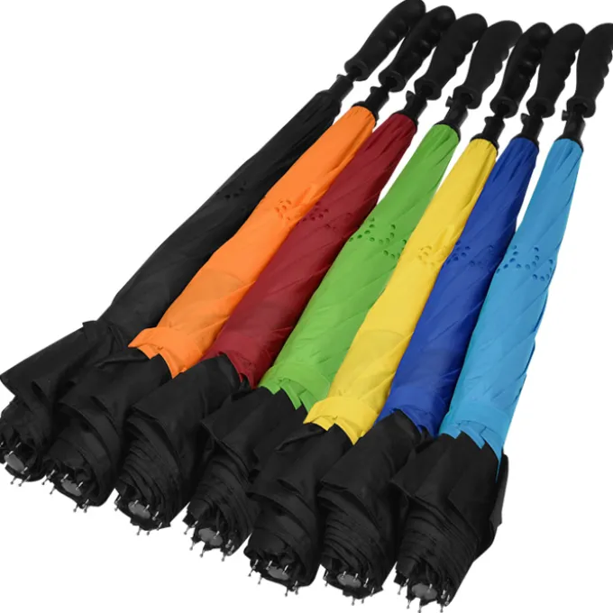 Rebel Straight Handle Umbrella - 48-inch Arc - 24 hr