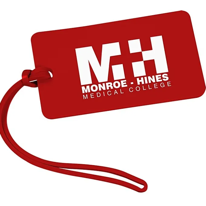 Rectangle Luggage Tag - 2 inches x 3 1/2 inches - Opaque