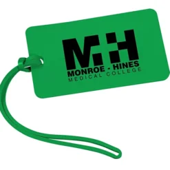 Rectangle Luggage Tag - 2 inches x 3 1/2 inches - Opaque