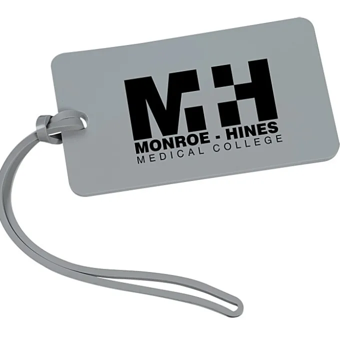 Rectangle Luggage Tag - 2 inches x 3 1/2 inches - Opaque