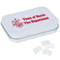 Rectangular Tin with Shaped Mints - Flag