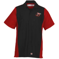 Red Kap Mechanic Crew Short Sleeve Colorblock Shirt