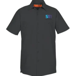 Red Kap Technician Short Sleeve Work Shirt