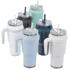 Reduce Vacuum Mug with Straw - 40 oz.