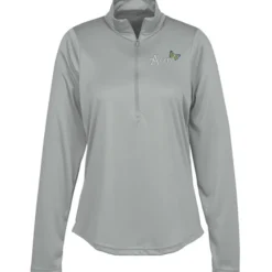 Reebok Icon 1/2-Zip Pullover - Ladies' - Embroidered