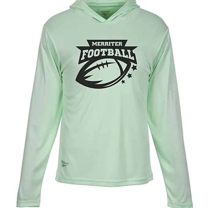Reebok Max Long Sleeve Hooded T-Shirt