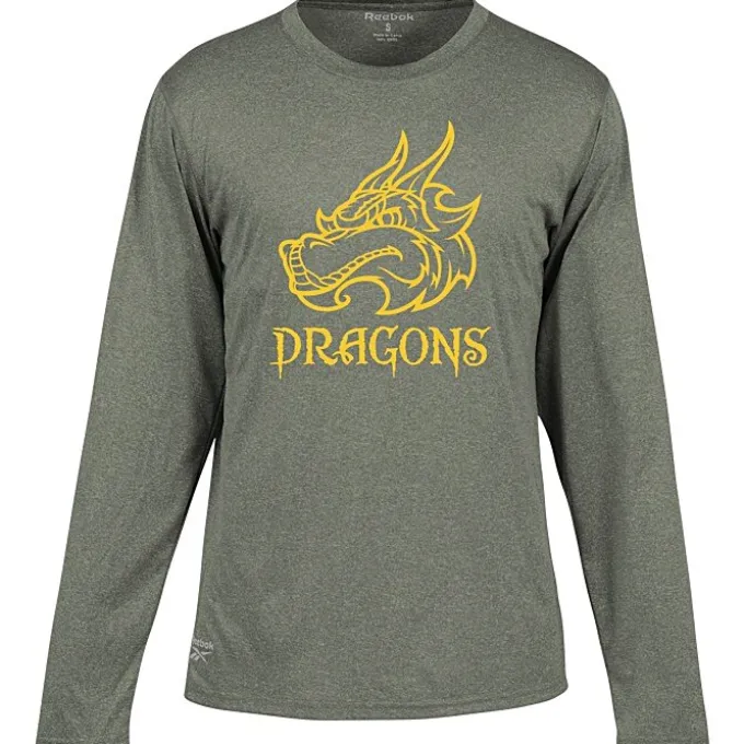 Reebok Performance LS Tee - Men's - Heathers - Screen