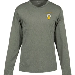 Reebok Performance LS Tee - Men's - Heathers - Embroidered
