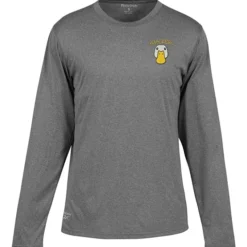 Reebok Performance LS Tee - Men's - Heathers - Embroidered