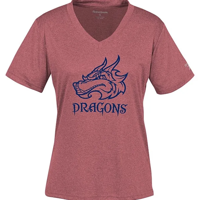 Reebok Performance Tee - Ladies' - Heathers - Screen