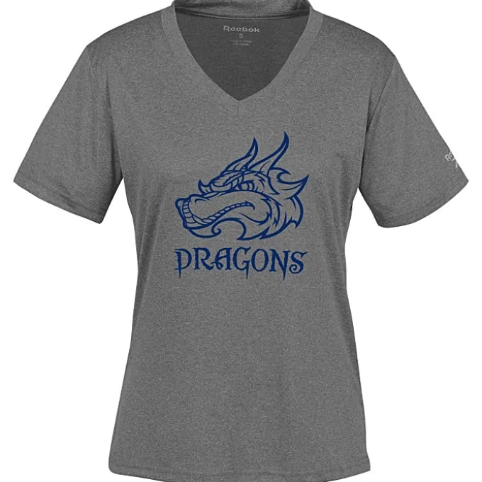 Reebok Performance Tee - Ladies' - Heathers - Screen