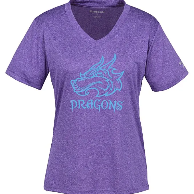 Reebok Performance Tee - Ladies' - Heathers - Screen