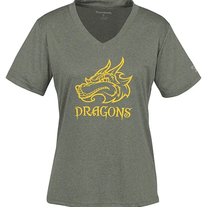 Reebok Performance Tee - Ladies' - Heathers - Screen