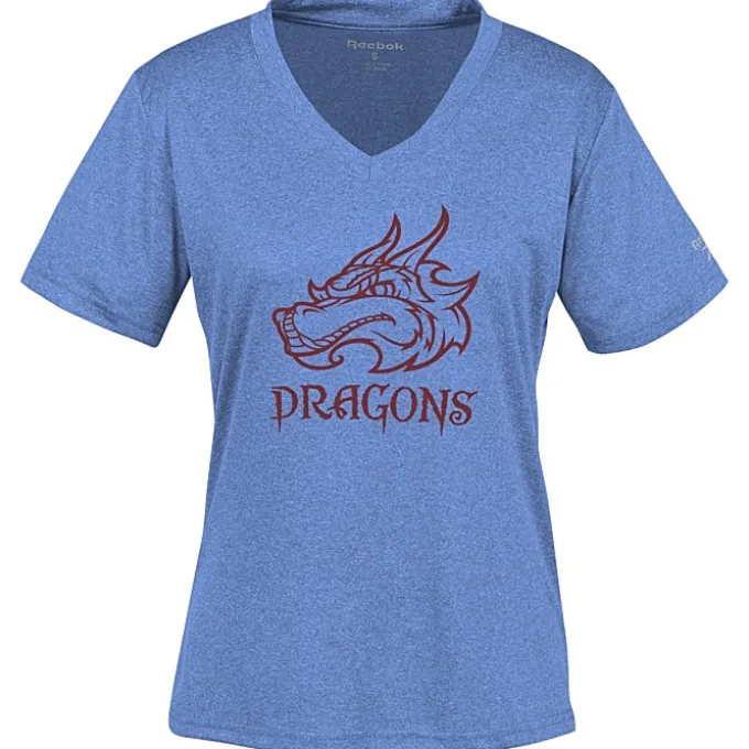 Reebok Performance Tee - Ladies' - Heathers - Screen
