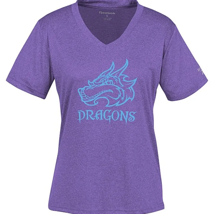 Reebok Performance Tee - Ladies' - Heathers - Screen