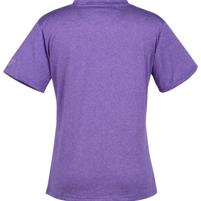 Reebok Performance Tee - Ladies' - Heathers - Embroidered