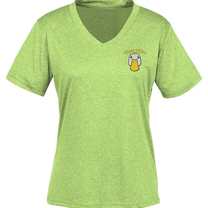 Reebok Performance Tee - Ladies' - Heathers - Embroidered