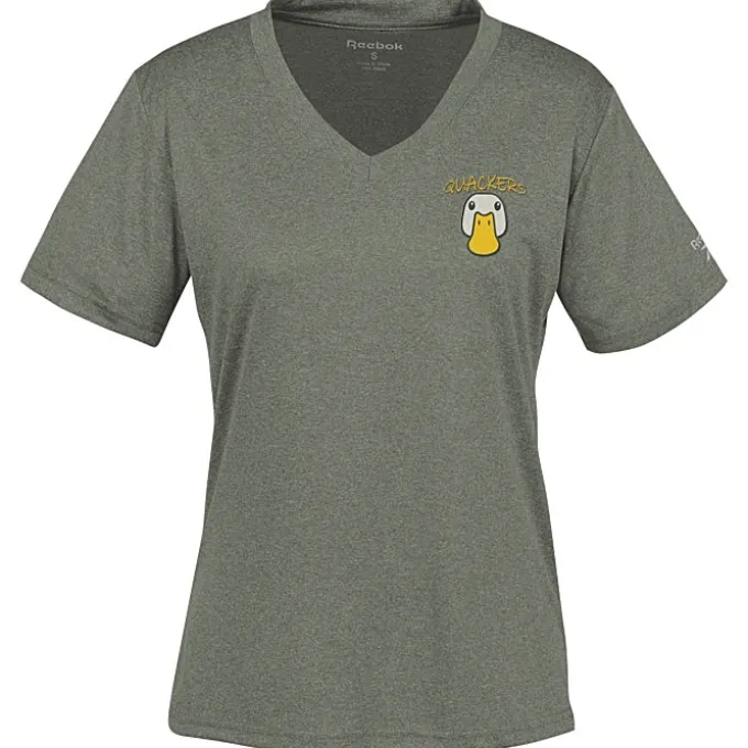 Reebok Performance Tee - Ladies' - Heathers - Embroidered