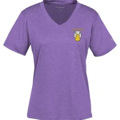 Reebok Performance Tee - Ladies' - Heathers - Embroidered