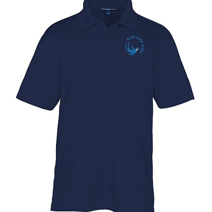 Refine Textured Performance Polo - Men's