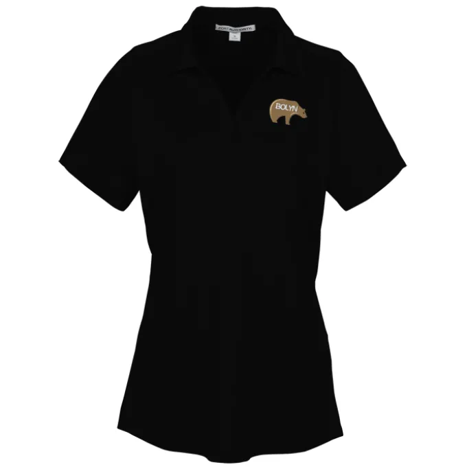 Refine Textured Performance Polo - Ladies'