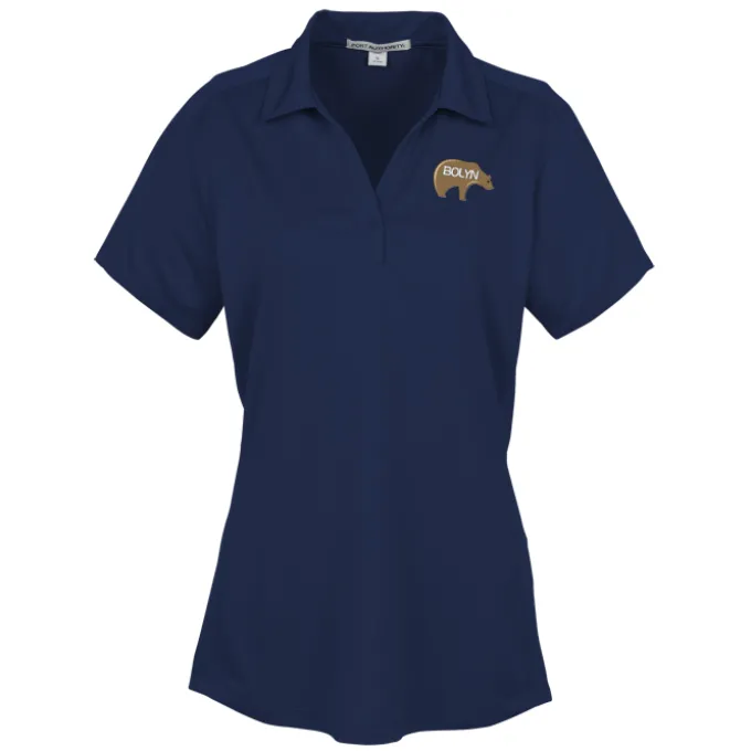 Refine Textured Performance Polo - Ladies'