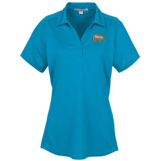 Refine Textured Performance Polo - Ladies'