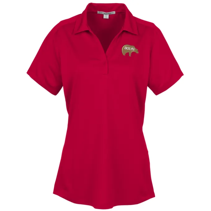 Refine Textured Performance Polo - Ladies'