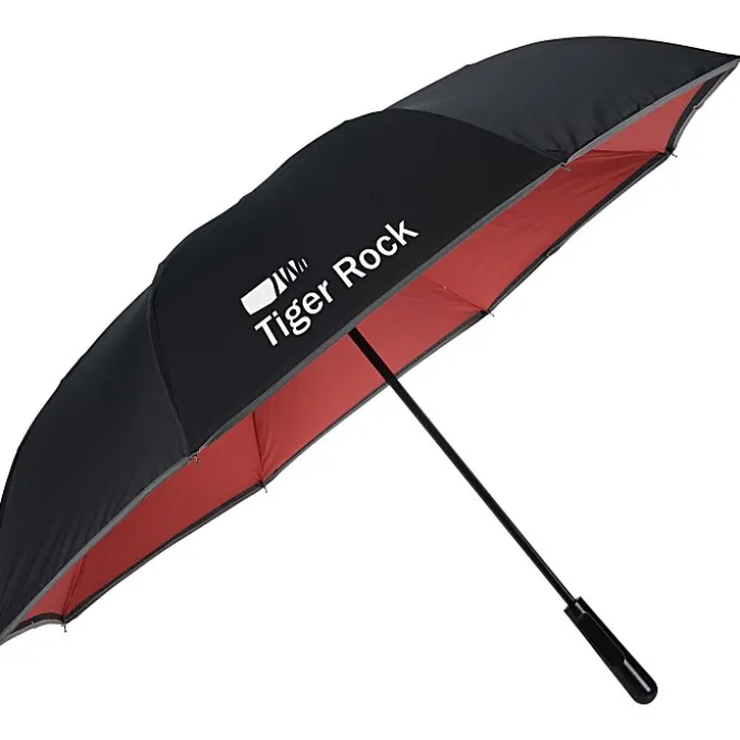 Reflective Edge Inversion Umbrella - 48-inch Arc