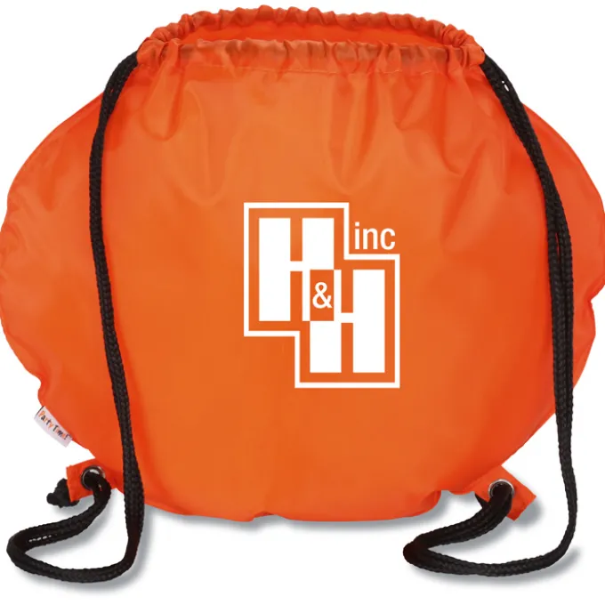 Reflective Pumpkin Drawstring Sportpack