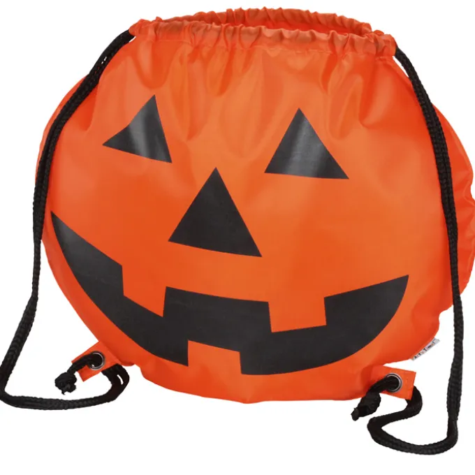 Reflective Pumpkin Drawstring Sportpack