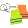 Reflective Safety Vest Keychain