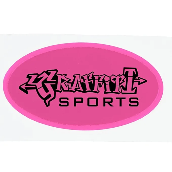 Reflective Sticker - Oval - 1 1/4 inches x 2 1/4 inches